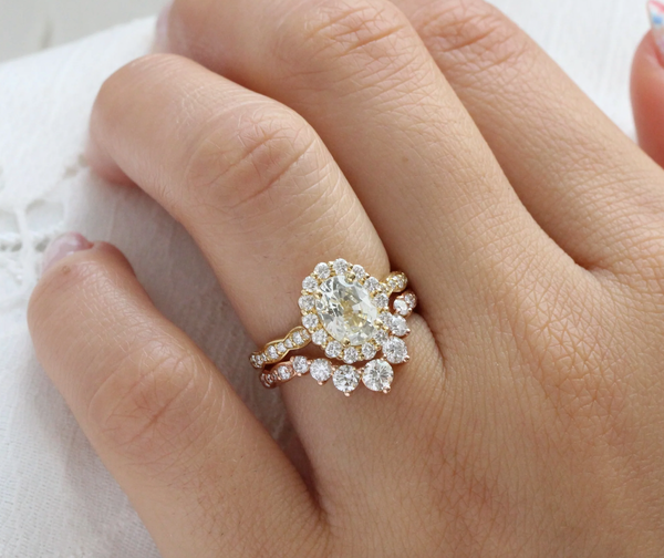 Yellow Gold Diamond Engagement Ring Sydney
