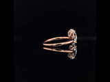 OVAL SOLITAIRE ENGAGEMENT RING - 18k Rose Gold