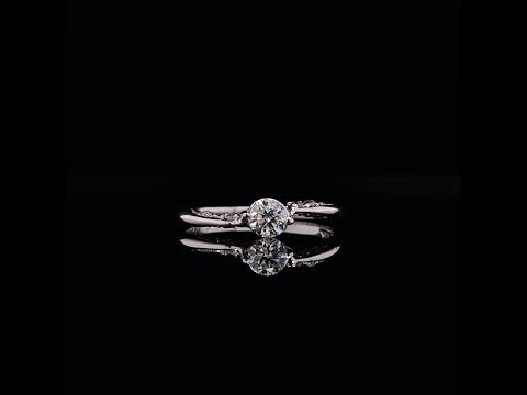 Milgrain detail diamond dress ring video