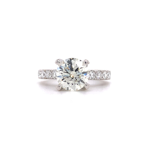 Four Prong Lab Grown Diamond Engagement Ring