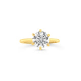 Classic Six Prong Solitaire Lab Grown Diamond Engagement Ring