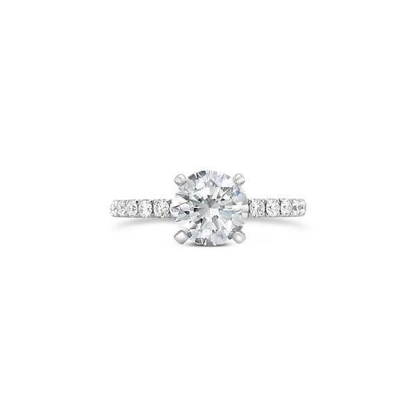 Classic Four Prong Lab Grown Diamond Engagement Ring