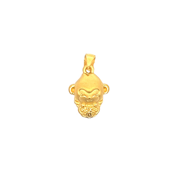 Golden Monkey Pendant