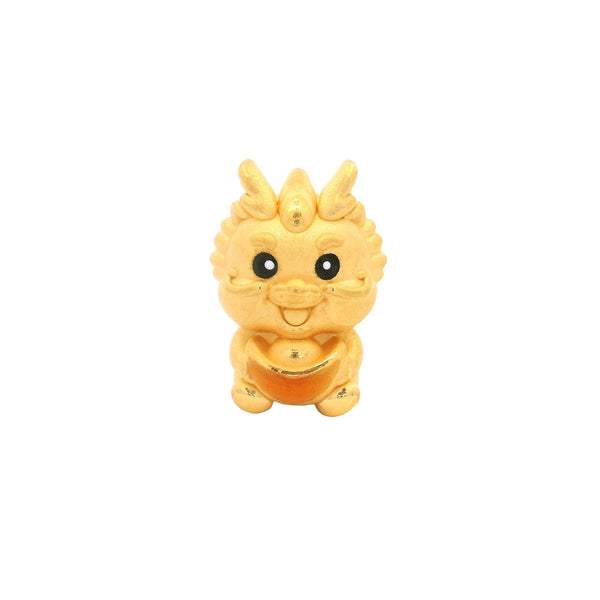 Charming Gold Dragon Figurine