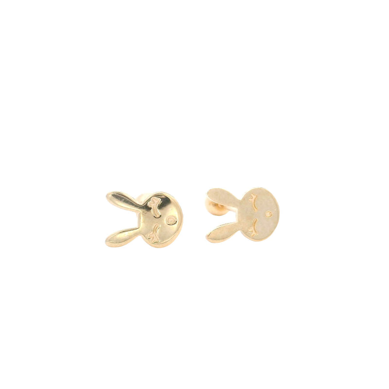 Charming Bunny Stud Earrings