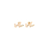 Golden Butterfly Earrings