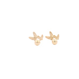 Golden Butterfly Earrings