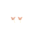 Rose Gold Butterfly Earrings