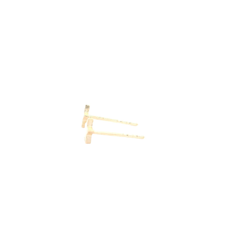 Golden Star Stud Earrings