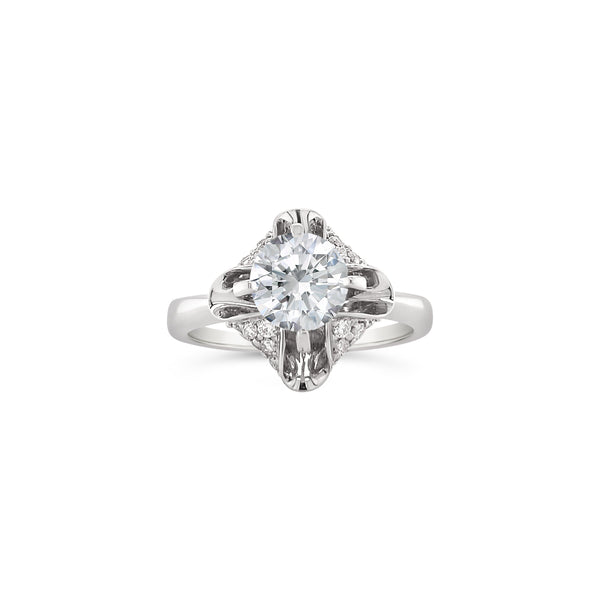 Diamond Wrap Lab Grown Diamond Setting Ring