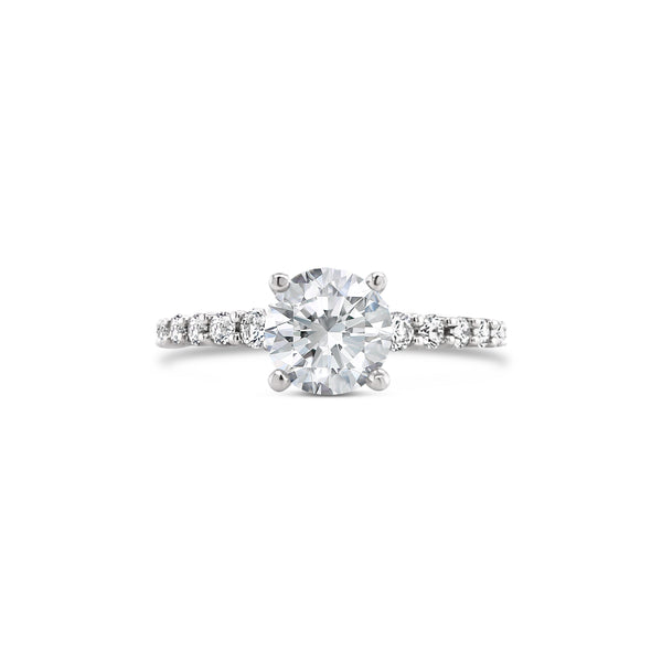 Classic Four Prong Lab Grown Diamond Ring