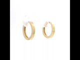 Elegant Gold Hoop Earrings