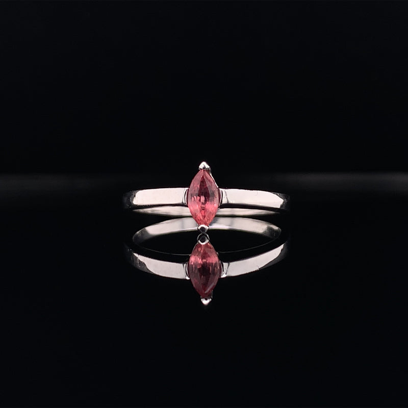 red sapphire ring