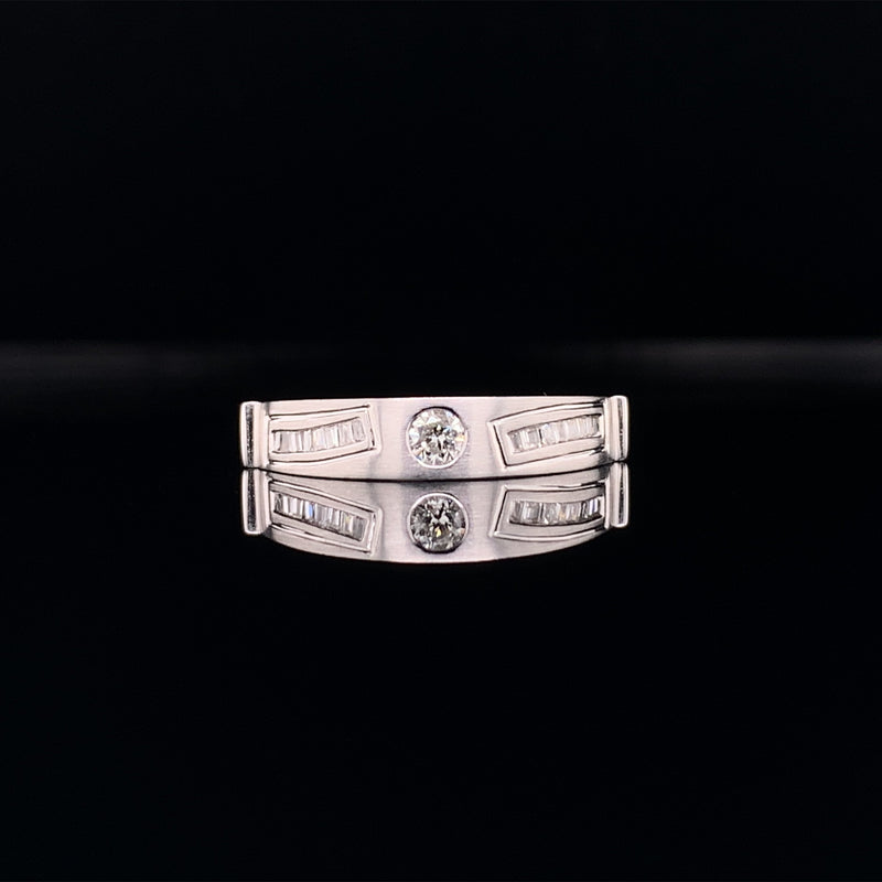 double dash diamond ring