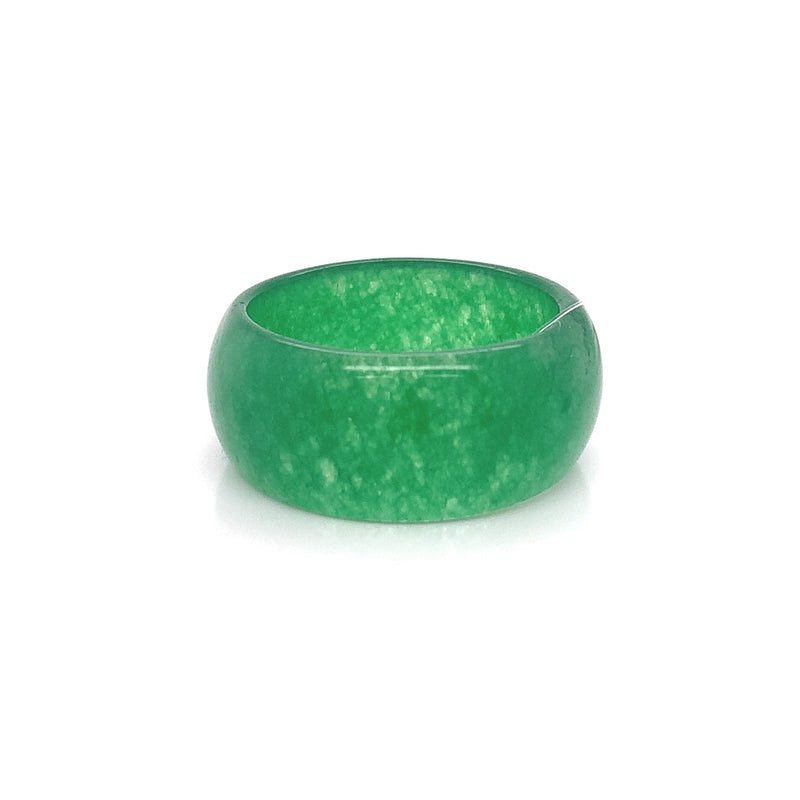 Wide Jade Ring