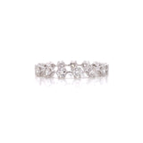 18k White Gold Diamond Dress Ring