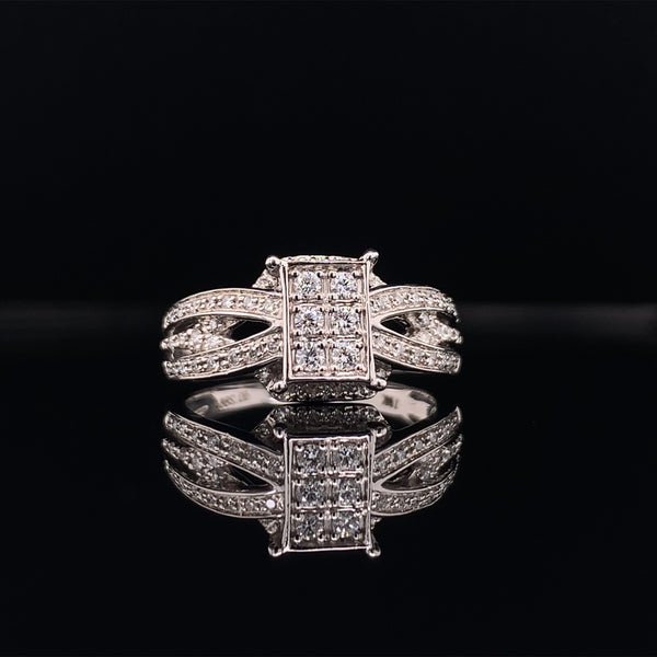 diamond domino ring