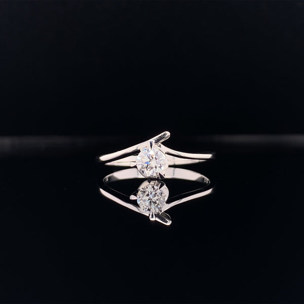 shooting diamond ring