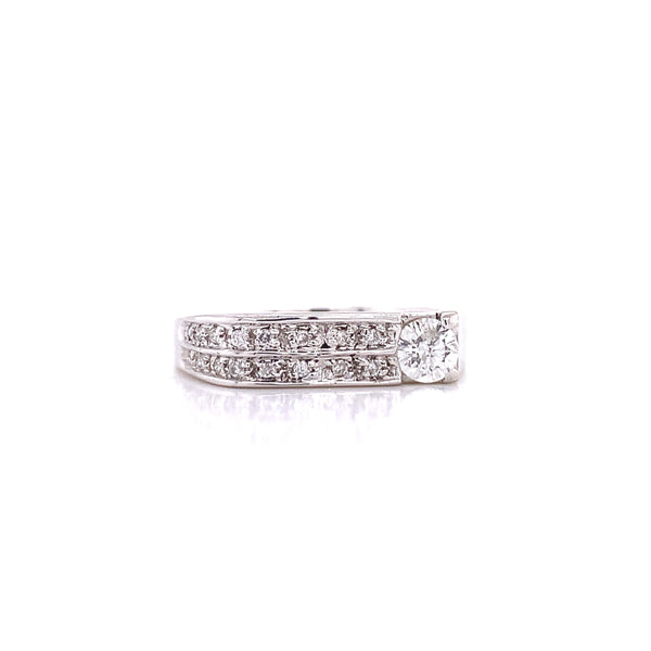 Diamond Edge Ring