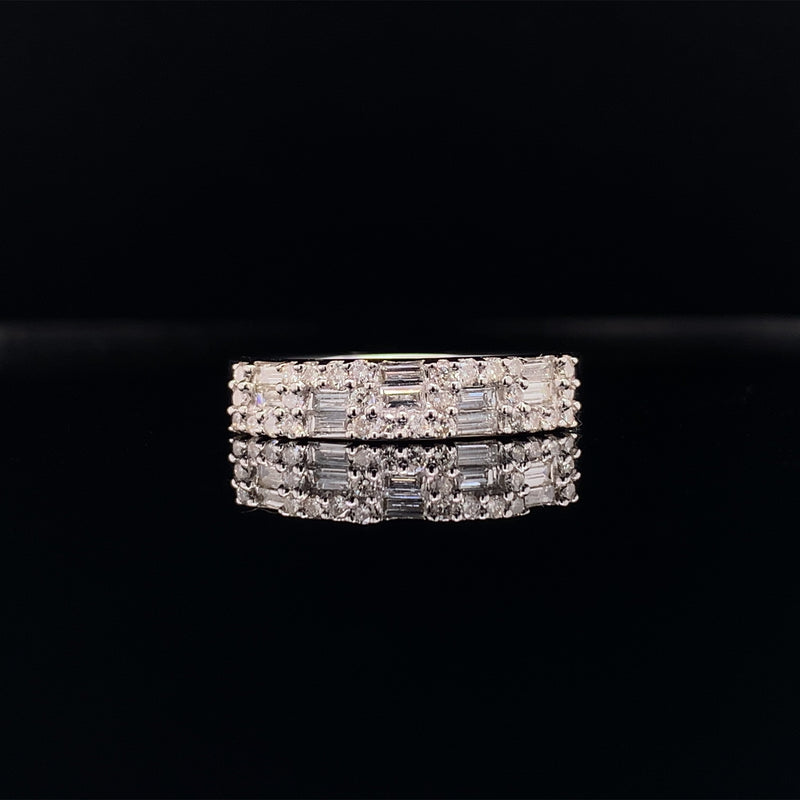 diamond aztec ring