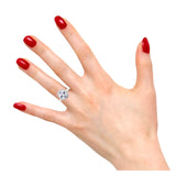 Classic Oval Cut Diamond Engagement Ring
