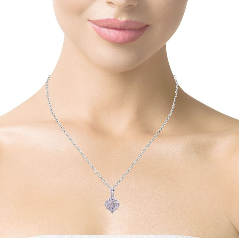 Diamond Embrace Pendant