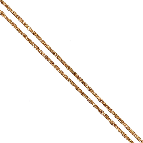 Yellow Gold Rope Chain