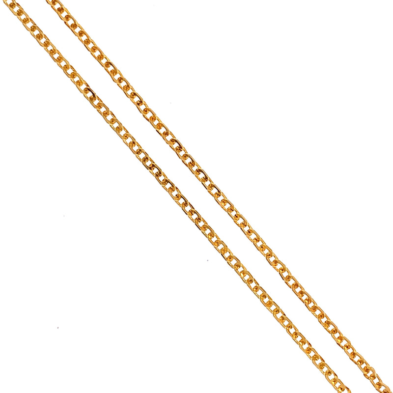 Gold Curb Links Chain