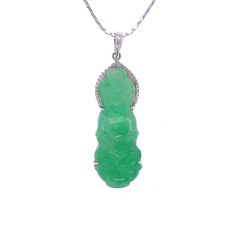 Kwun Yam Jade Pendant