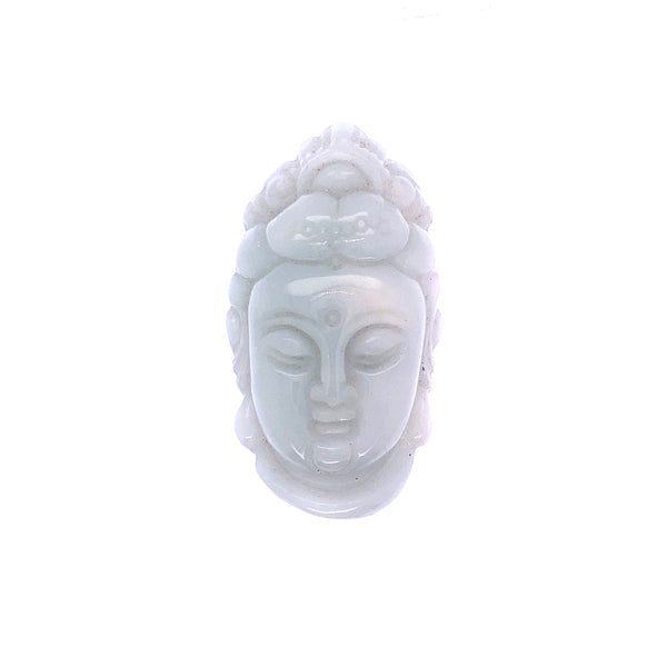 Buddha Head Jade Pendant