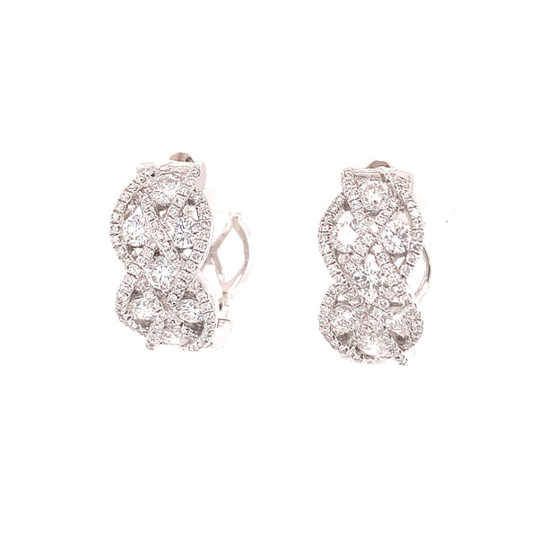 Diamond Weave Earrings