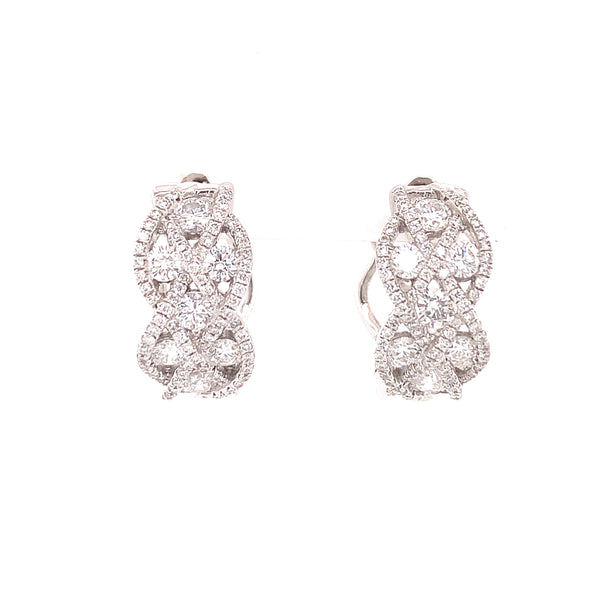 Diamond Weave Earrings