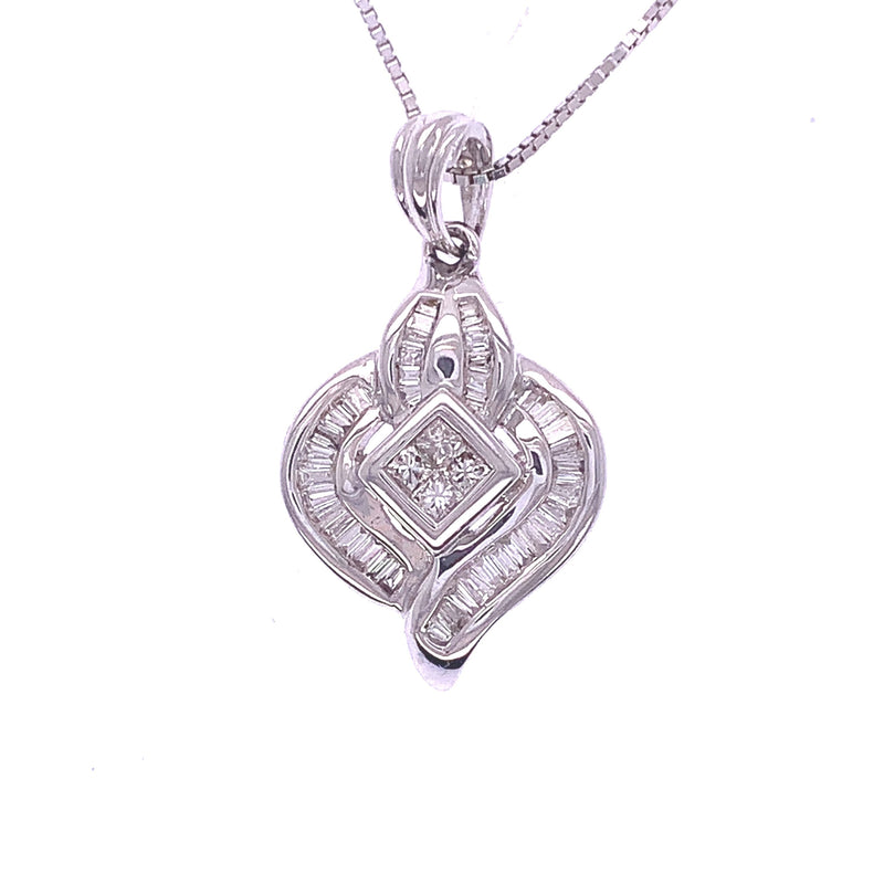 Diamond Embrace Pendant