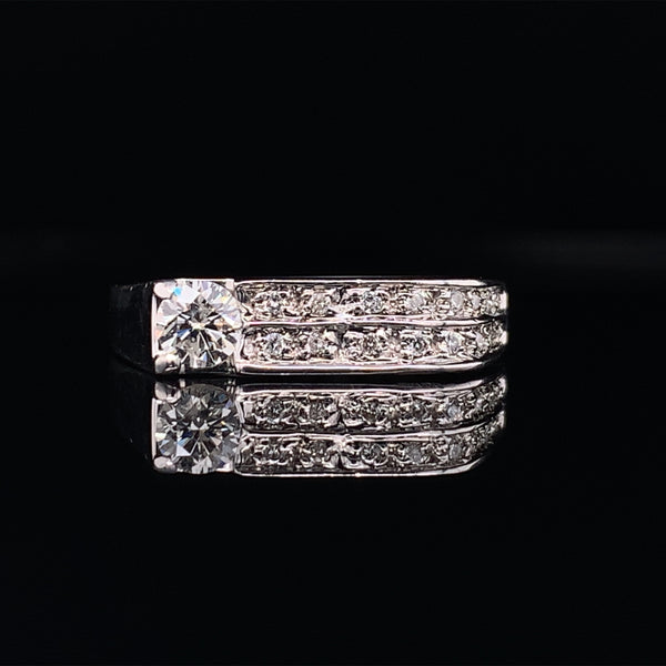 Diamond Edge Ring