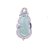 Jade Fortune Diamond Pendant