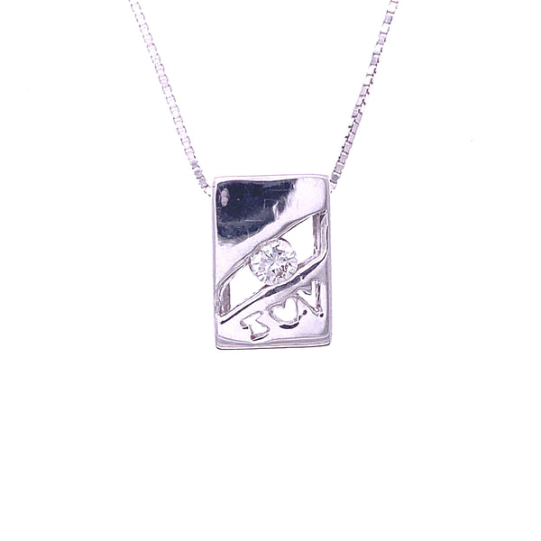 Love Note Diamond Pendant