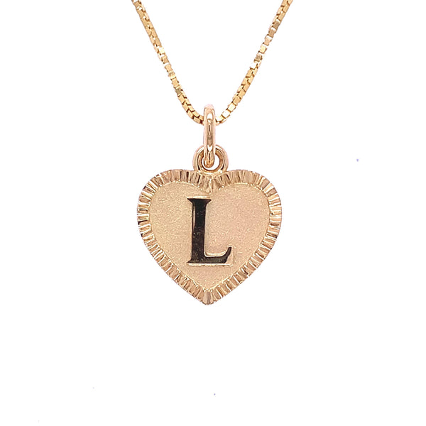 sk jewels Heart Collection Valentine Collection Alphabet Letter 