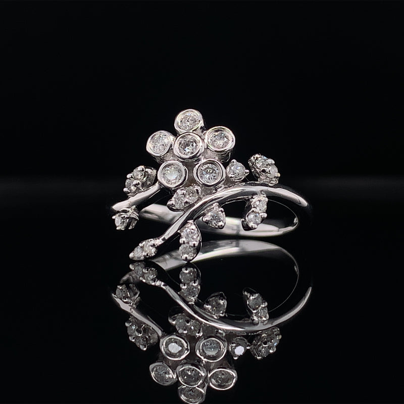 Diamond Garden Dress Ring
