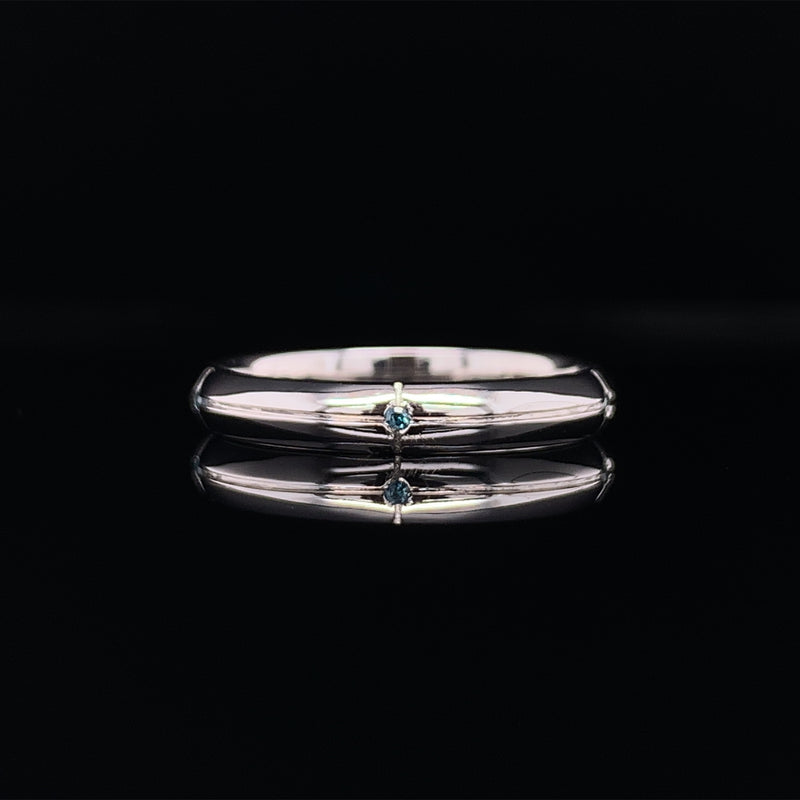 Blue Diamond Delight Ring