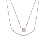Layered Diamond Necklace