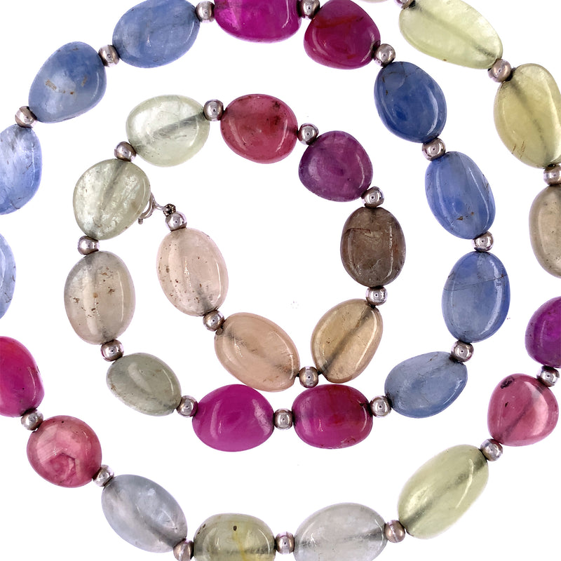 Color Sapphires Necklace