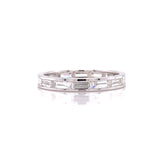 Baguette Diamond Channel Wedding Ring