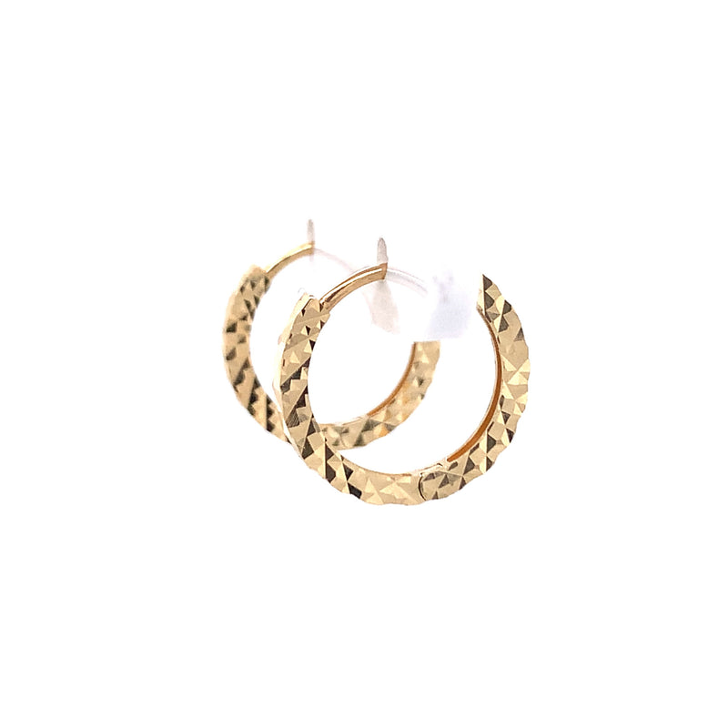 Geometric Hoop Earrings