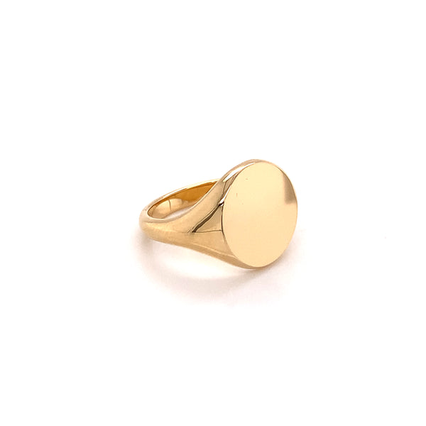 Yellow Gold Signet Ring