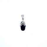 Black diamond pendant