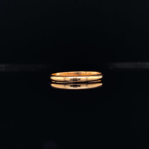 18k yellow gold ring