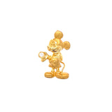 Mickey Mouse Yellow Gold Diamond Pendant