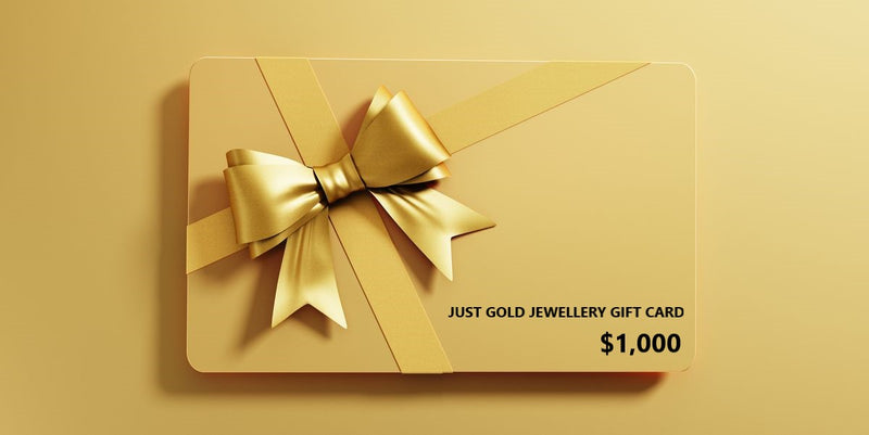 Just Gold Jewellery Gift Card Gift Certificate $1000
