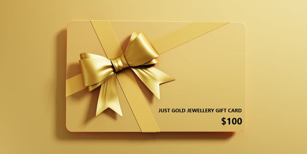 Just Gold Jewellery Gift Card Gift Certificate $100