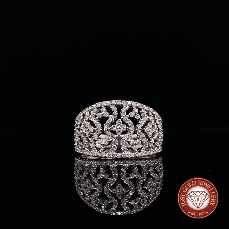 Diamond dress ring
